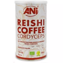 Ani Kawa Ropuszczalna Reishi + Cordyceps BIO 100 g