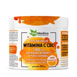Ekamedica Witamina C CBC pomarańcza 250G Ekamedica Witamina C CBC pomarańcza 250G