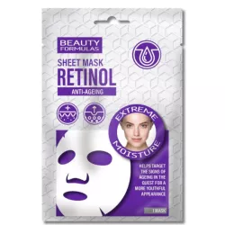 Beauty Formulas Retinol Maseczka w płachcie/ twarz