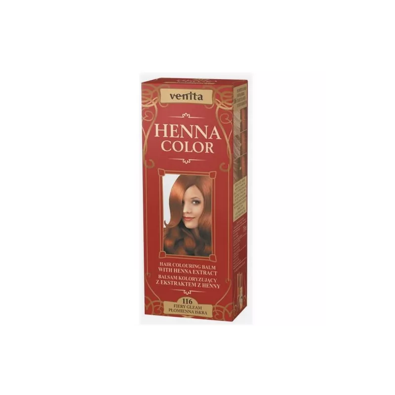 Venita Henna Color Balsam Nr 116 Fiery Gleam