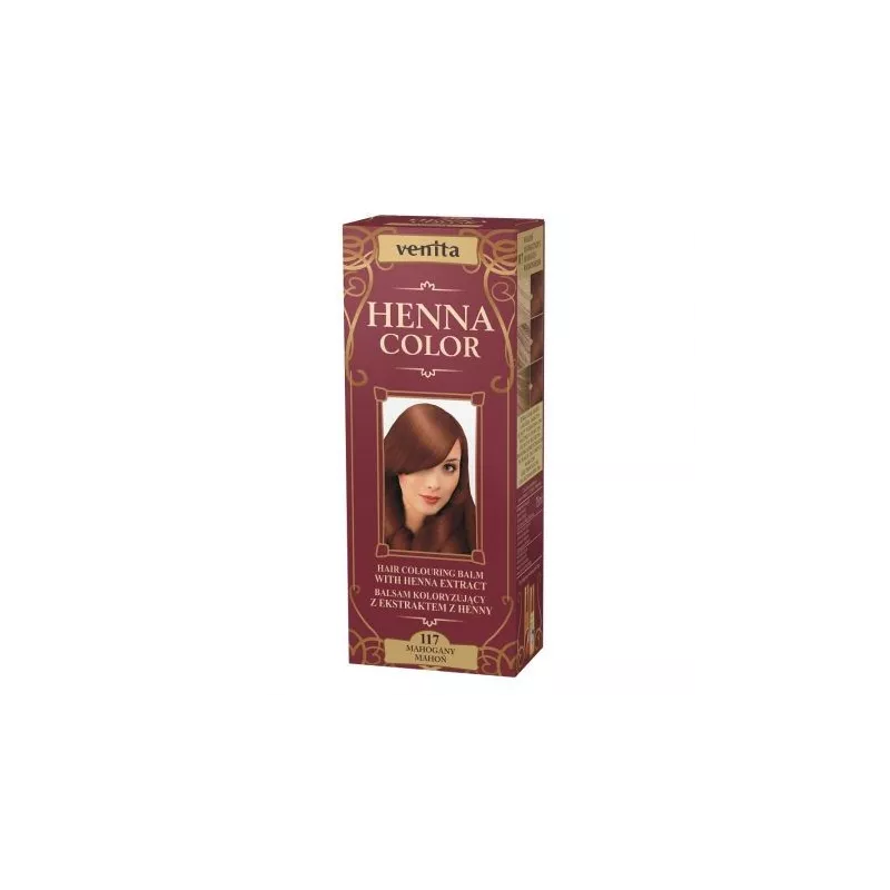 Venita Henna Color Balsam Nr 117 Mahony Venita Henna Color Balsam Nr 117 Mahony