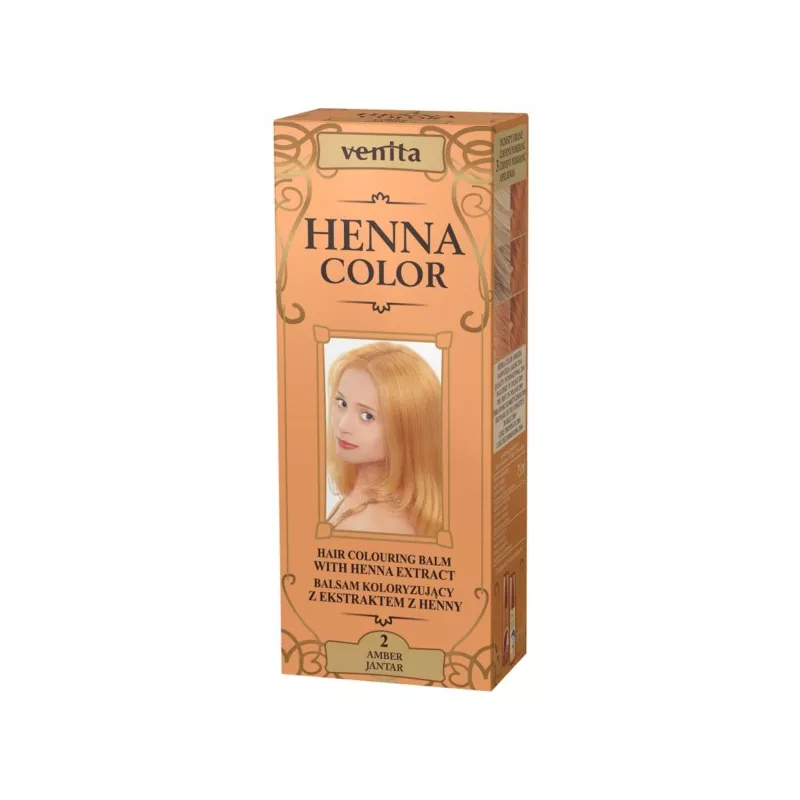 Venita Henna Color Balsam Nr 2 Jantar Venita Henna Color Balsam Nr 2 Jantar