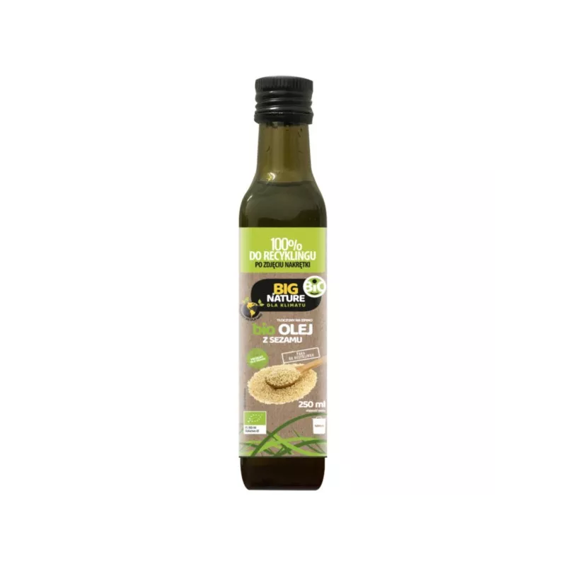 Big Nature Olej sezamowy 250 ml BIO