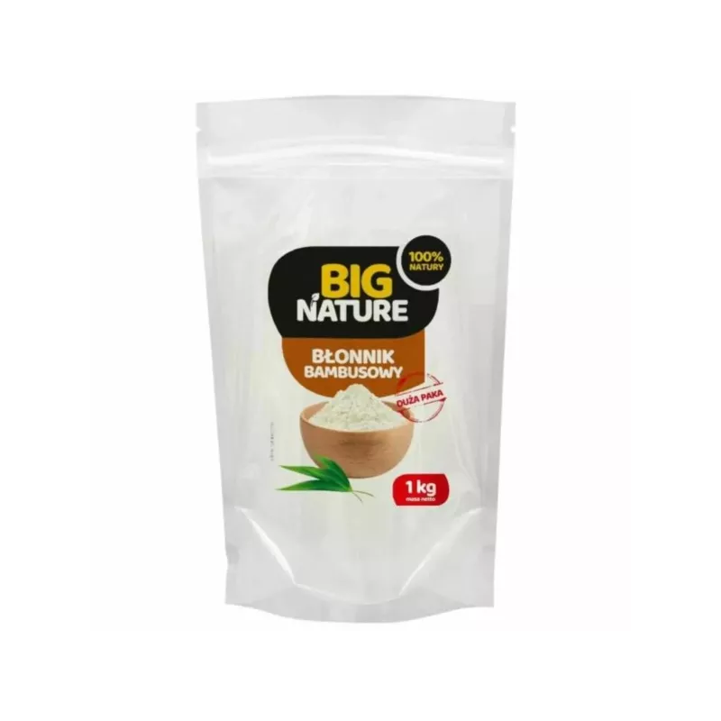 Big Nature Błonnik Bambusowy 1 kg Big Nature Błonnik Bambusowy 1 kg