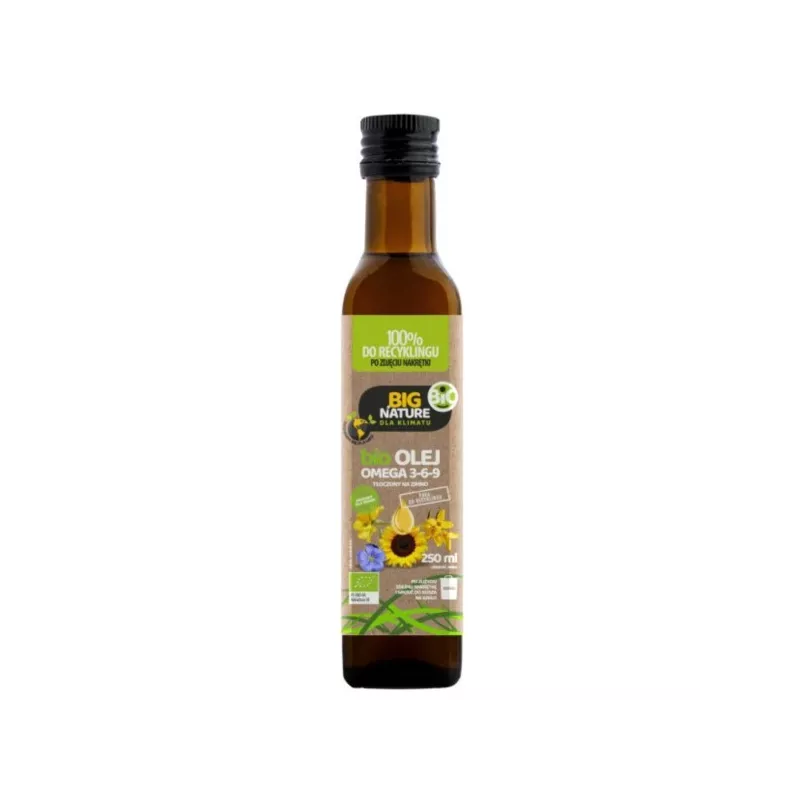 Big Nature Olej OMEGA 3-6-9 250 ml bio Big Nature Olej OMEGA 3-6-9 250 ml bio