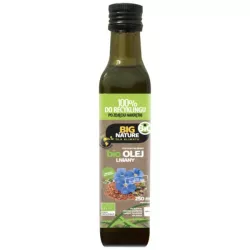 Big Nature Olej Lniany 250 ml bio Big Nature Olej Lniany 250 ml bio