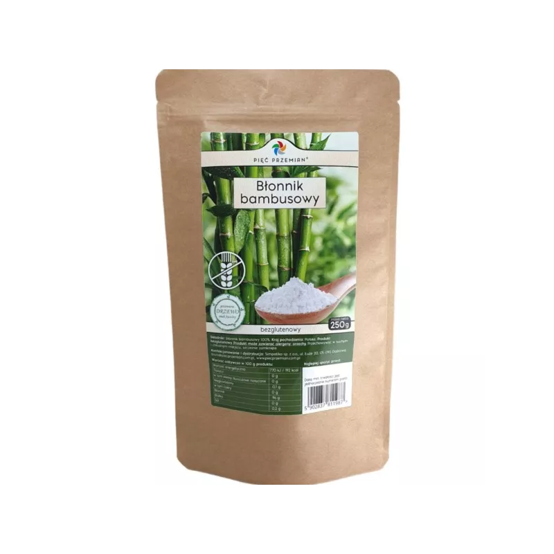 Pięć Przemian Błonnik Bambusowy 250 g Pięć Przemian Błonnik Bambusowy 250 g