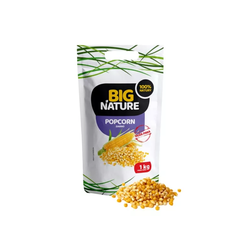 Big Nature Popkorn ziarno 1 kg Big Nature Popkorn ziarno 1 kg
