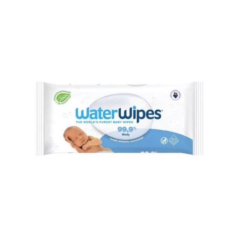 WaterWipes Chusteczki dla dzieci 60 szt WaterWipes Chusteczki dla dzieci 60 szt