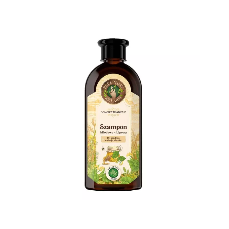 Szampon miodowo-lipowy 350 ml Receptury Zielarki