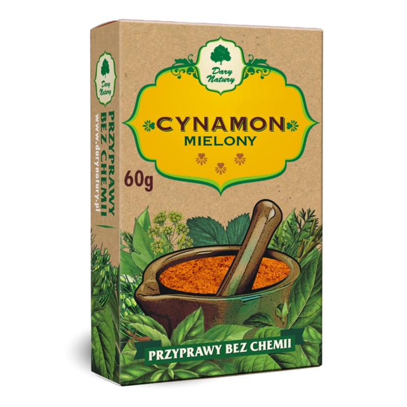 DARY NATURY CYNAMON MIELONY 60G (KARTONIK) DARY NATURY CYNAMON MIELONY 60G (KARTONIK)