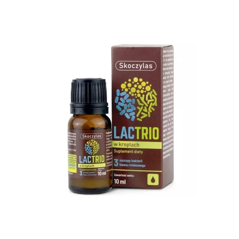 Skoczylas LACTRIO w kroplach 10 ml Skoczylas LACTRIO w kroplach 10 ml