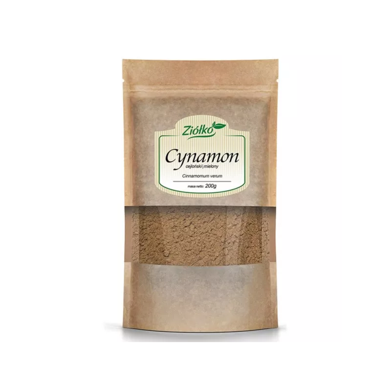 Ziółko Cynamon Cejloński bezglutenowy 200 g Ziółko Cynamon Cejloński bezglutenowy 200 g