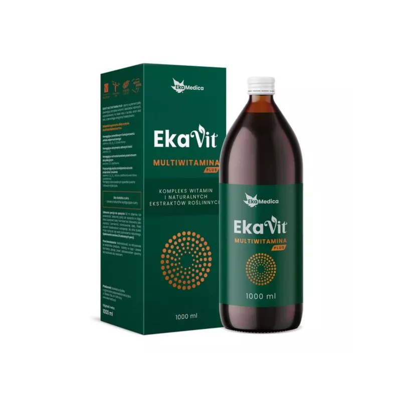 Ekamedica Ekavit Mulitivitamina PLUS 1000 ml Ekamedica Ekavit Mulitivitamina PLUS 1000 ml