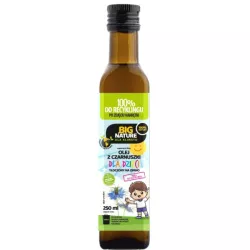 Big Nature Olej z czarnuszki dla dzieci 250 ml Big Nature Olej z czarnuszki dla dzieci 250 ml