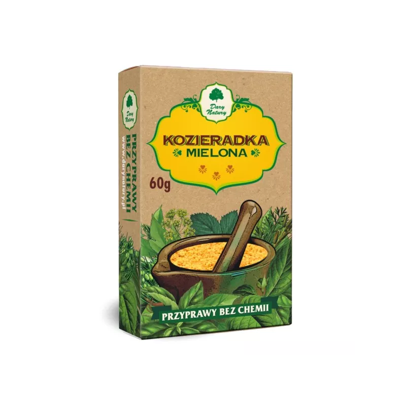 DARY NATURY KOZIERADKA MIELONA 60G DARY NATURY KOZIERADKA MIELONA 60G