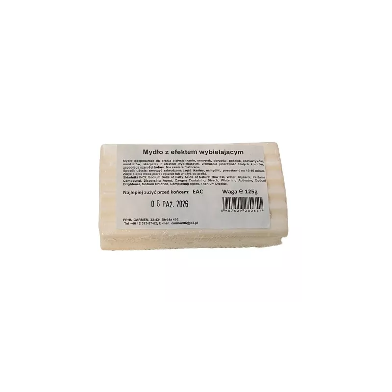 Carmen Mydło z efektem wybielającym 125 g Carmen Mydło z efektem wybielającym 125 g