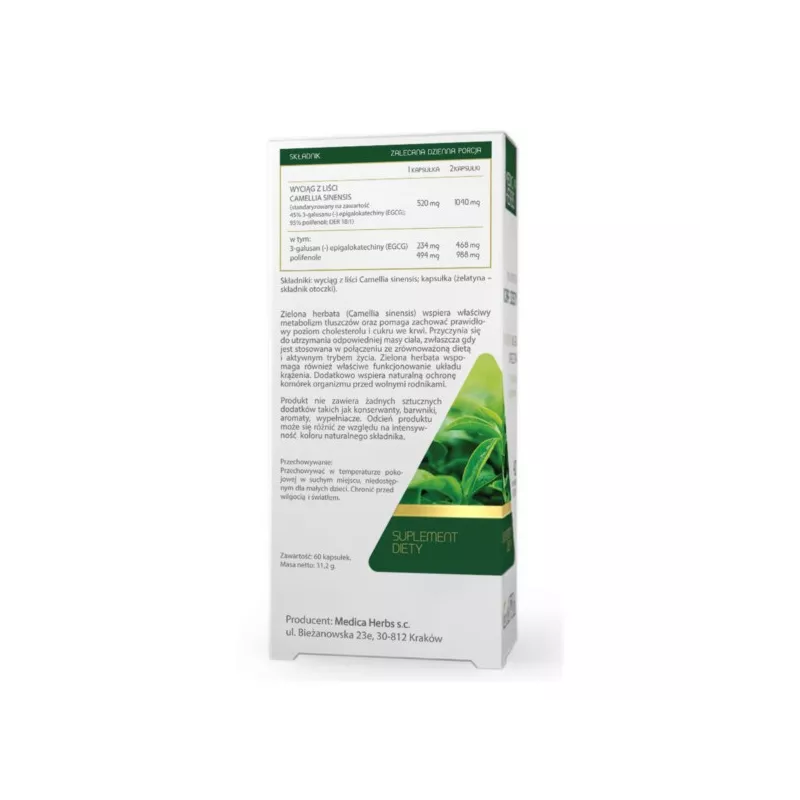 Medica Herbs Zielona Herbata 60 k