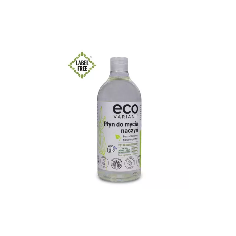 EcoVariant Płyn Do Mycia Naczyń bezzapachowy 1 kg