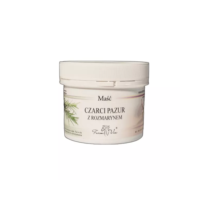 Farm-vix Maść Czarci pazur z rozmarynem 150 ml Farm-vix Maść Czarci pazur z rozmarynem 150 ml