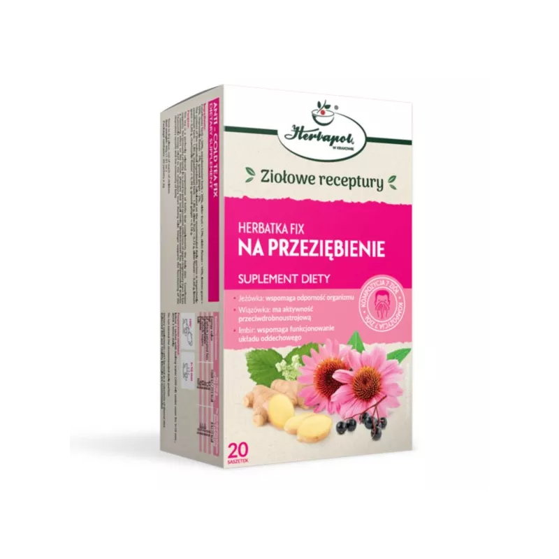 Herbapol Herbatka Fix Na Przeziębienie 20 saszetek