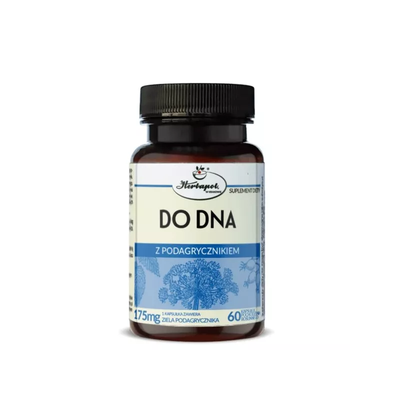 Herbapol Do Dna z podagrycznikiem 60 kap Herbapol Do Dna z podagrycznikiem 60 kap