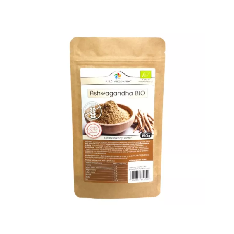 Pięć Przemian Ashwagandha BIO 150 g