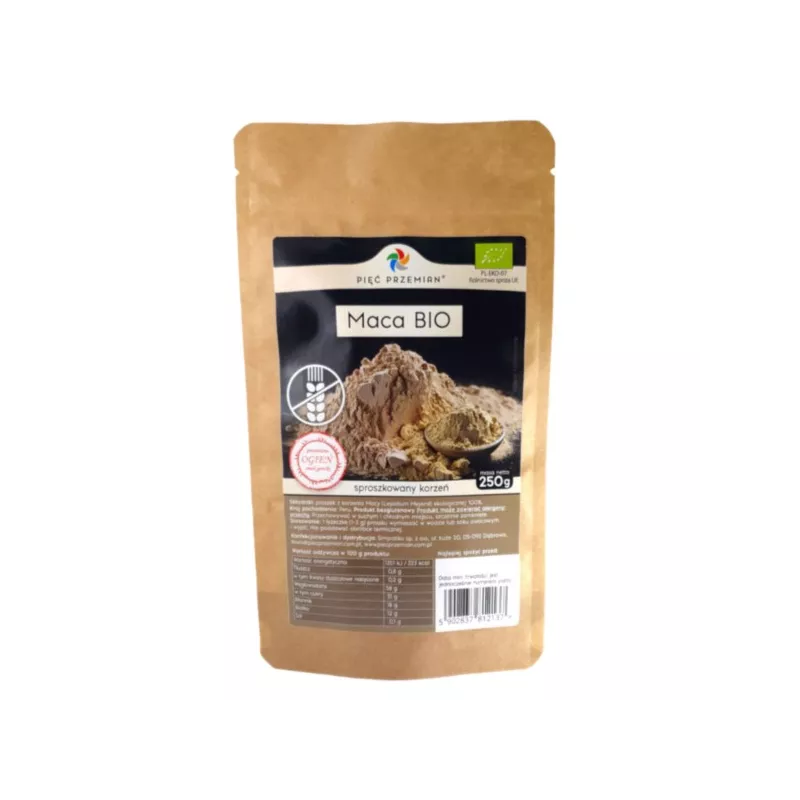 Pięć Przemian Maca BIO 250 g Pięć Przemian Maca BIO 250 g