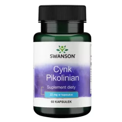 Swanson Cynk Pikolinian 22 Mg 60 K