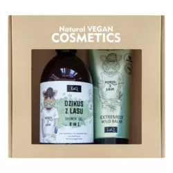 LAQ Zestaw Dzik żel pod prysznic 500 ml + balsam