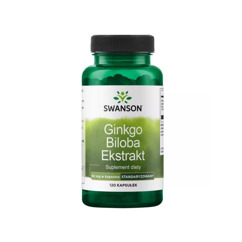 Swanson Ginko Biloba Ekstrakt 60 Mg 120 K Swanson Ginko Biloba Ekstrakt 60 Mg 120 K