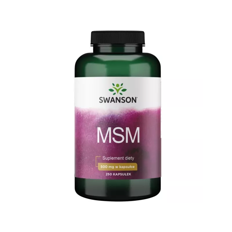 Swanson Msm Metylosulfonylometan 500 Mg 250 K Swanson Msm Metylosulfonylometan 500 Mg 250 K
