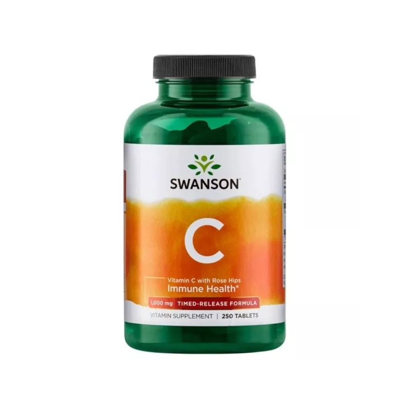 Swanson Witamina C 1000 O Przedłużonym Wchł. 250 T Swanson Witamina C 1000 O Przedłużonym Wchł. 250 T