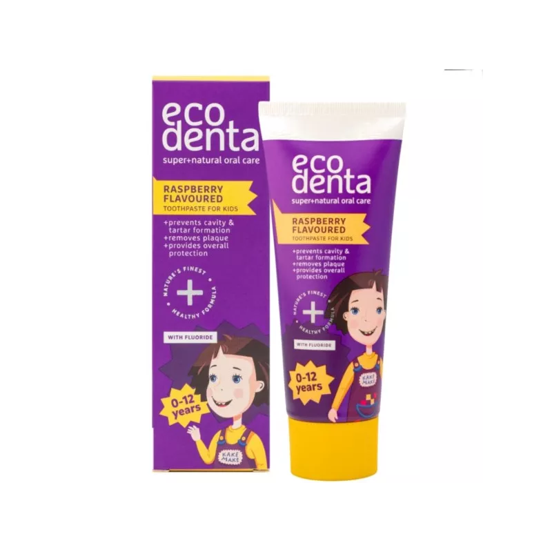 Ecodenta Pasta do zębów dla dzieci malinowa