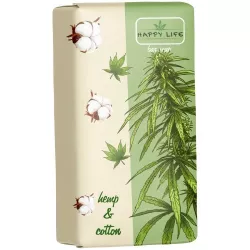 Happy Life mydło toaletowe Konopie 180 g