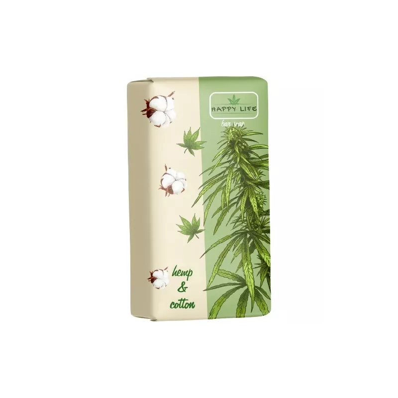 Happy Life mydło toaletowe Konopie 180 g