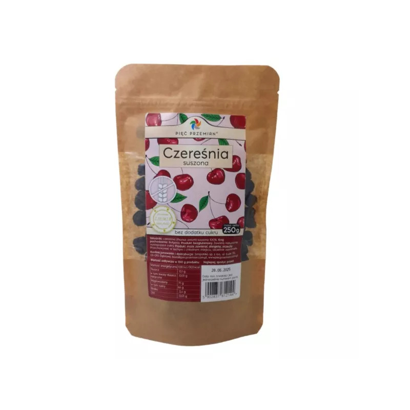 Pięć Przemian Czereśnia suszona 250 g
