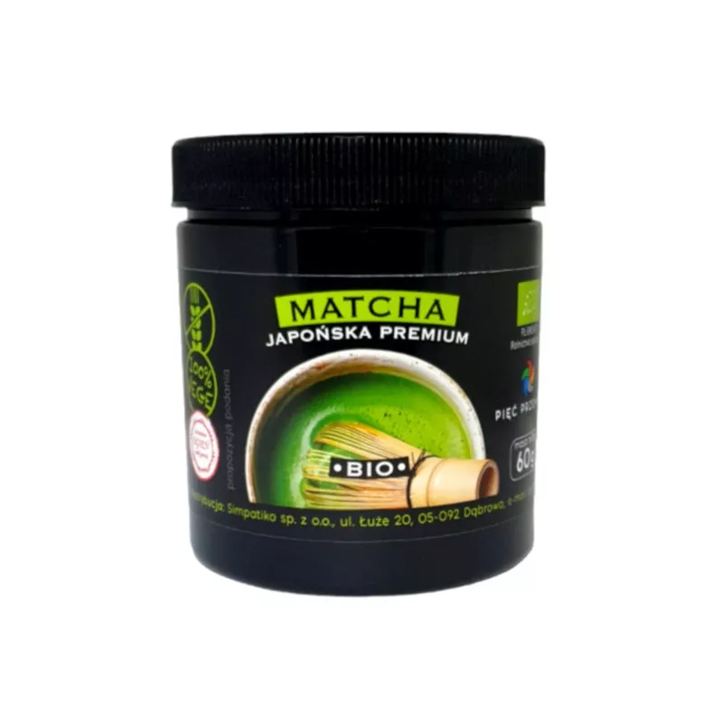 Pięć Przemian Matcha japońska premium bio 60 g Pięć Przemian Matcha japońska premium bio 60 g