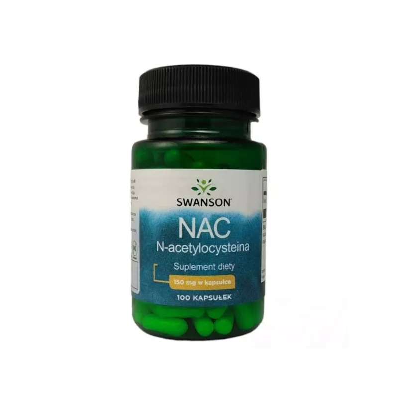 Swanson Nac 150 mg 100 kapsułek Swanson Nac 150 mg 100 kapsułek