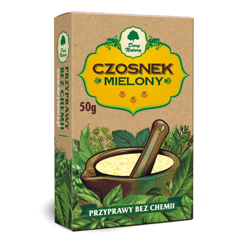 DARY NATURY CZOSNEK MIELONY 50G DARY NATURY CZOSNEK MIELONY 50G