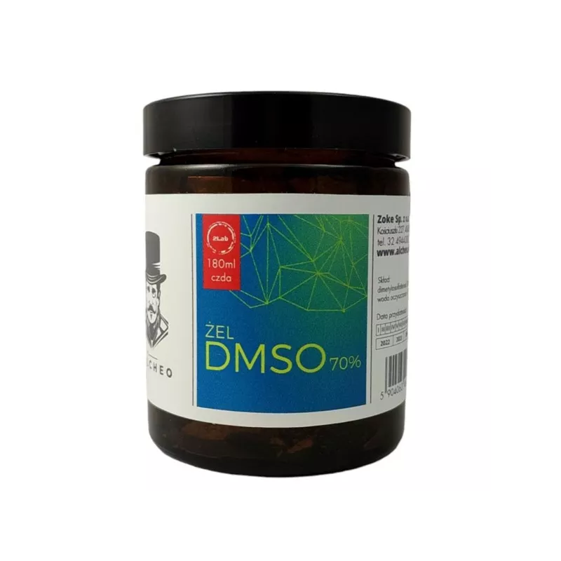 Alcheo Żel DMSO 70% Oczyszczony 180 ml Alcheo Żel DMSO 70% Oczyszczony 180 ml