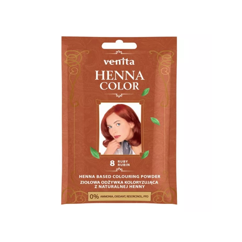 Venita Henna Color ZOK Nr 8 Rubin Venita Henna Color ZOK Nr 8 Rubin