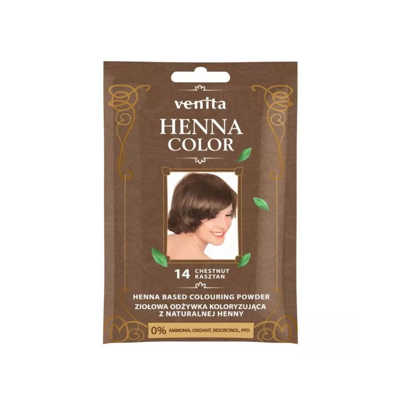 Venita Henna Color ZOK Nr 14 Kasztan Venita Henna Color ZOK Nr 14 Kasztan