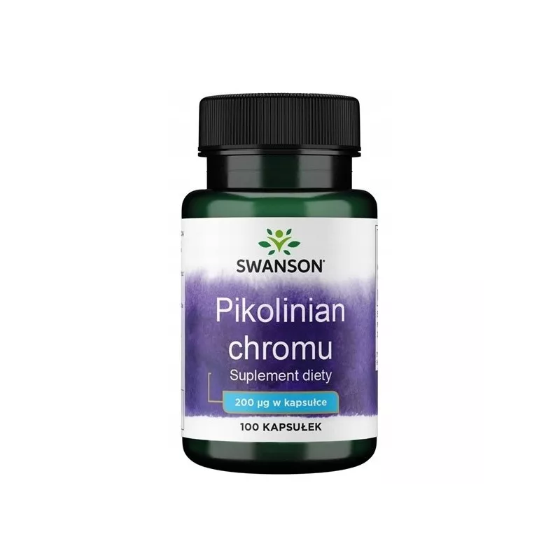 Swanson Chrom Pikolinian 200 Mcg 100 K Swanson Chrom Pikolinian 200 Mcg 100 K