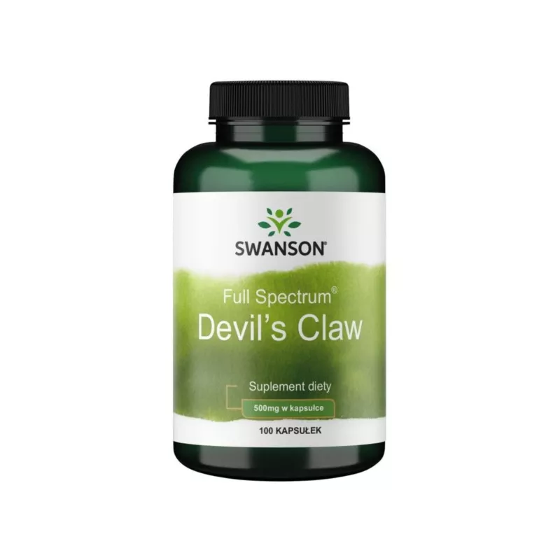 Swanson Devil'S Claw Diabelski Pazur 500 Mg 100 K