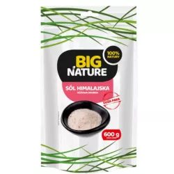 Big Nature Sól Himalajska różowa drobna 0,6 kg Big Nature Sól Himalajska różowa drobna 0,6 kg