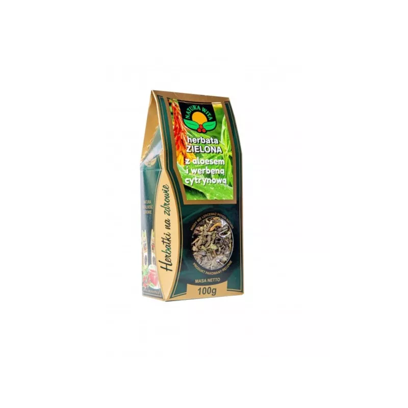 Natura Wita Herb Zielona z Aloesem i Werbeną 100 g Natura Wita Herb Zielona z Aloesem i Werbeną 100 g