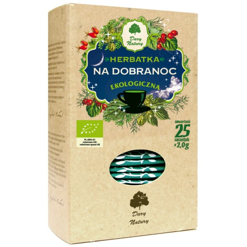 DARY NATURY HERBATKA NA DOBRANOC EKO 25X2G