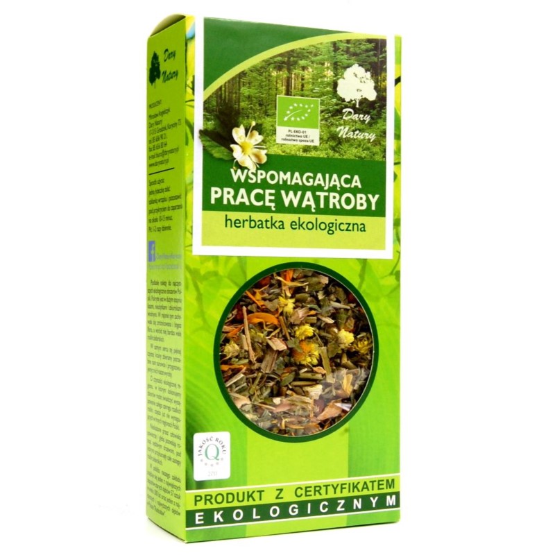 DARY NATURY HERBATKA NA WĄTROBĘ 50G
