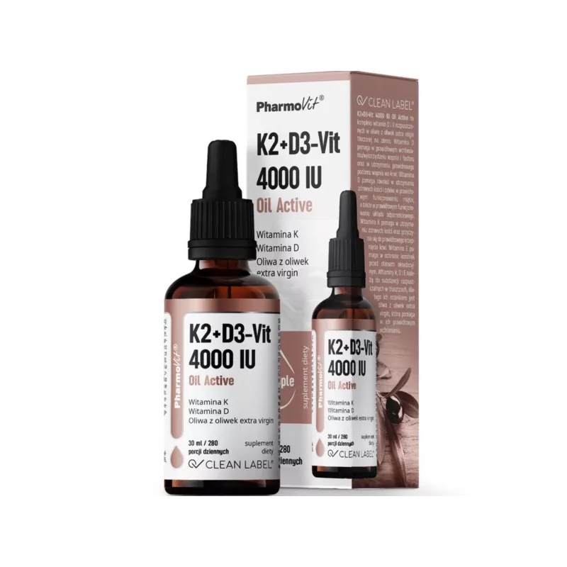Pharmovit K2+D3-Vit Oil Active 30 ml Pharmovit K2+D3-Vit Oil Active 30 ml